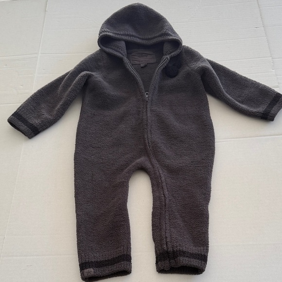 Barefoot Dreams Other - Barefoot dreams cozy chic classic Disney infant Mickey playsuit carbon